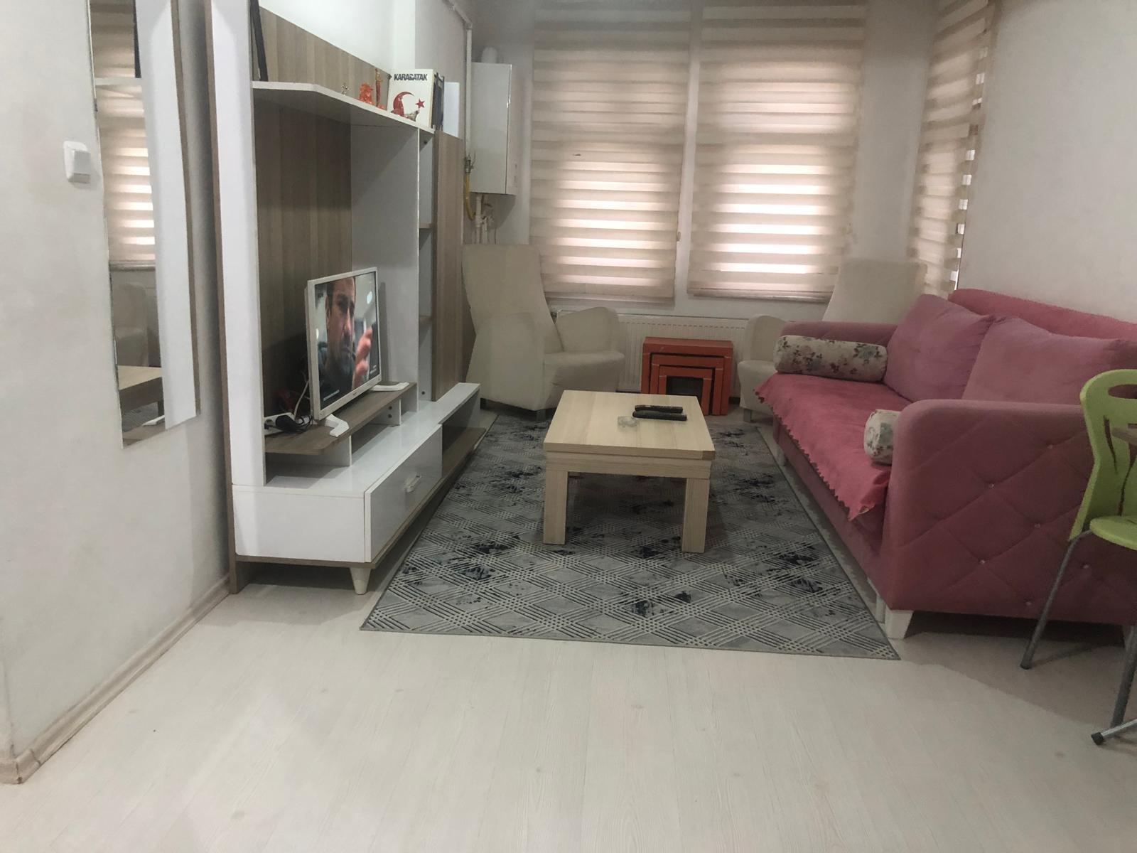 TV ünitesi ve salon